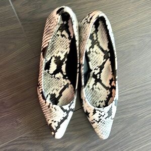 Zara Heels  Snake Skin Pattern